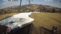 Sjezdovka, panorama východ