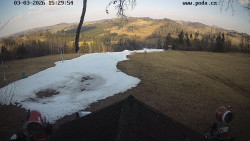 Sjezdovka, panorama východ