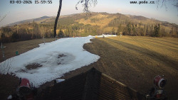 Sjezdovka, panorama východ