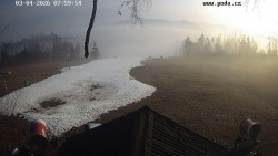 Sjezdovka, panorama východ