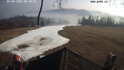 Sjezdovka, panorama východ