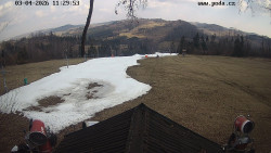 Sjezdovka, panorama východ