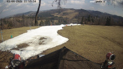 Sjezdovka, panorama východ