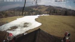 Sjezdovka, panorama východ