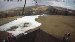 Sjezdovka, panorama východ