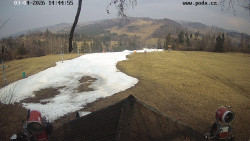 Sjezdovka, panorama východ