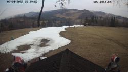 Sjezdovka, panorama východ