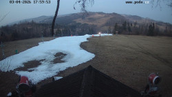 Sjezdovka, panorama východ