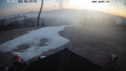 Sjezdovka, panorama východ