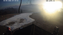 Sjezdovka, panorama východ