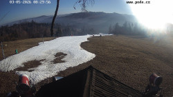 Sjezdovka, panorama východ