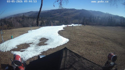 Sjezdovka, panorama východ