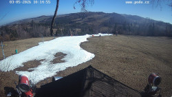 Sjezdovka, panorama východ