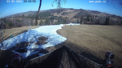 Sjezdovka, panorama východ