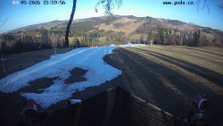 Sjezdovka, panorama východ