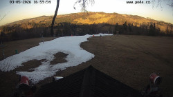 Sjezdovka, panorama východ