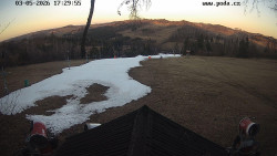 Sjezdovka, panorama východ