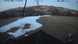 Sjezdovka, panorama východ