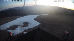 Sjezdovka, panorama východ