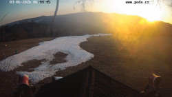 Sjezdovka, panorama východ