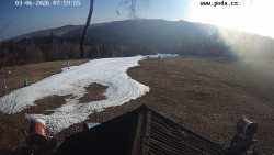 Sjezdovka, panorama východ