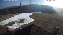 Sjezdovka, panorama východ