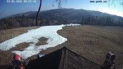 Sjezdovka, panorama východ