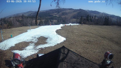 Sjezdovka, panorama východ