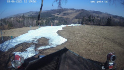 Sjezdovka, panorama východ