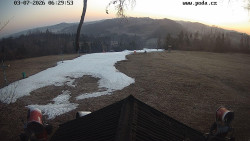 Sjezdovka, panorama východ