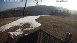 Sjezdovka, panorama východ