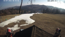 Sjezdovka, panorama východ