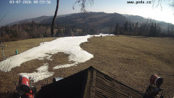 Sjezdovka, panorama východ