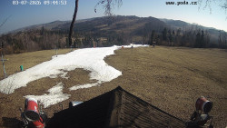 Sjezdovka, panorama východ