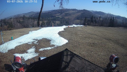 Sjezdovka, panorama východ