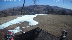 Sjezdovka, panorama východ