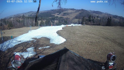 Sjezdovka, panorama východ