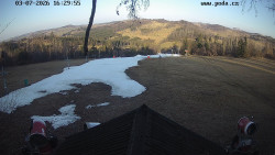 Sjezdovka, panorama východ