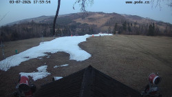 Sjezdovka, panorama východ