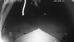 Skiareál Hodonín u Kunštátu - Sjezdovka, panorama východ - 7.3.2026 v 22:15 Skiareál Hodonín u Kunštátu - Sjezdovka, panorama východ - 7.3.2026 v 22:15