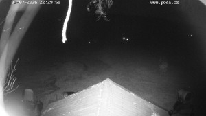 Skiareál Hodonín u Kunštátu - Sjezdovka, panorama východ - 7.3.2026 v 22:30 Skiareál Hodonín u Kunštátu - Sjezdovka, panorama východ - 7.3.2026 v 22:30