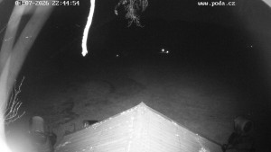 Skiareál Hodonín u Kunštátu - Sjezdovka, panorama východ - 7.3.2026 v 22:45 Skiareál Hodonín u Kunštátu - Sjezdovka, panorama východ - 7.3.2026 v 22:45