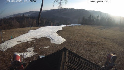 Sjezdovka, panorama východ