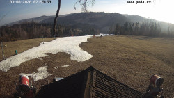 Sjezdovka, panorama východ