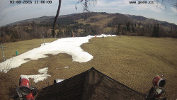 Sjezdovka, panorama východ