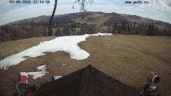 Sjezdovka, panorama východ