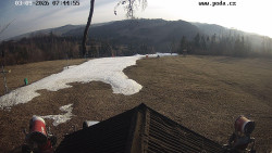 Sjezdovka, panorama východ