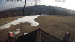 Sjezdovka, panorama východ