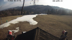 Sjezdovka, panorama východ