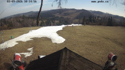 Sjezdovka, panorama východ